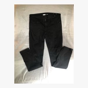Old Navy Black Super Skinny Jeans — High Waisted